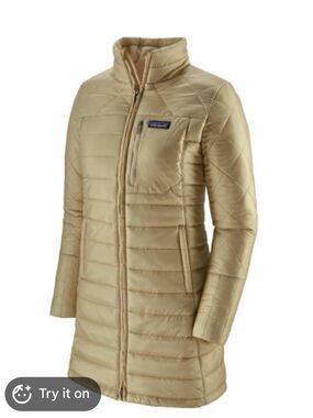 Patagonia Women's Radalie Parka - Like New - Small - Natural/Gold